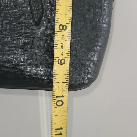 Dooney & Bourke Black Tote with Gold Accents - Picture 6 of 11